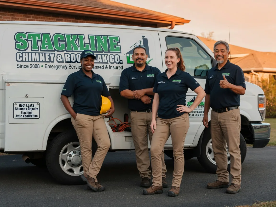 Chimney flashing repair company in Conger, MN